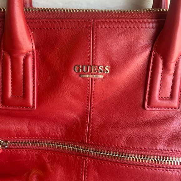 GUESS | Red Satchel Purse 👜 - Picture 2 of 6